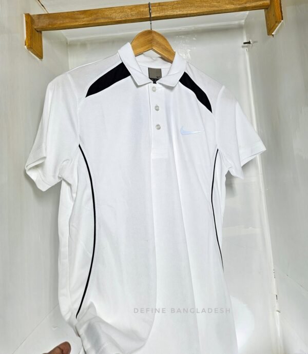 Authentic Soft Fabric Polo Shirt: White